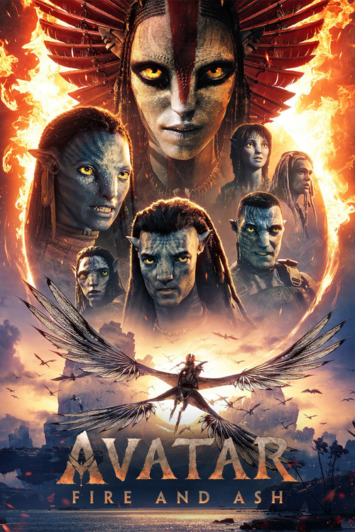 Poster for Avatar: Fire and Ash (2025) movie